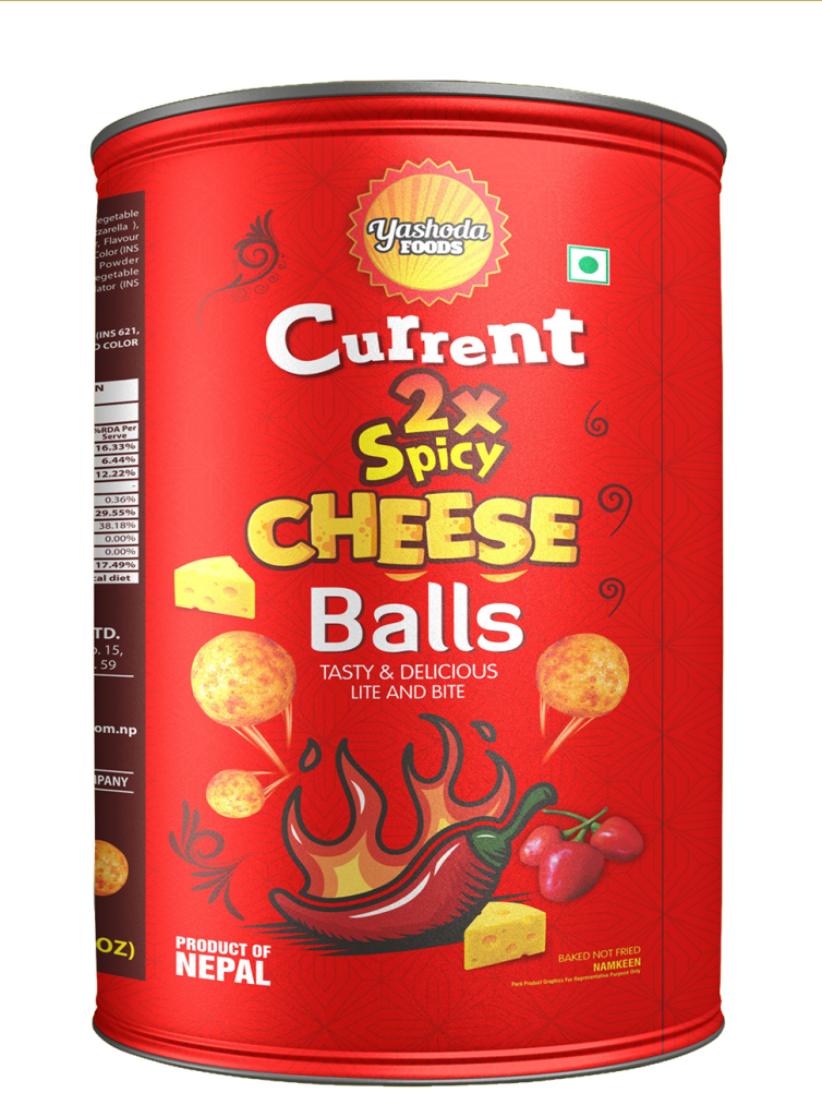 Cheese Balls Red Can