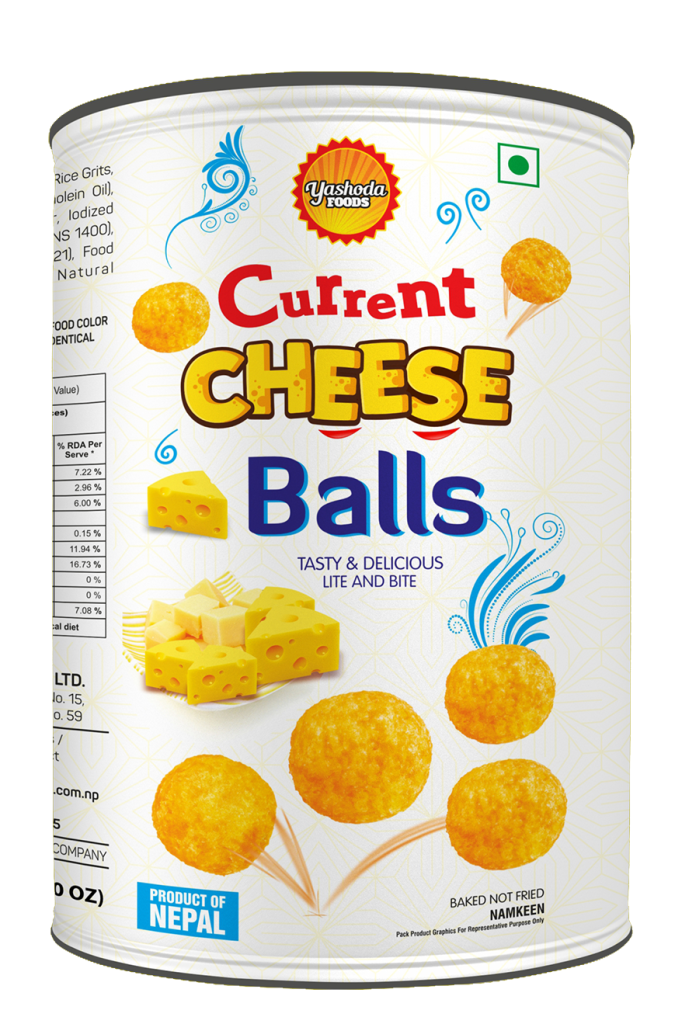 Cheese Balls White Can